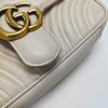 [Pre-Owned] Gucci GG Marmont Matelassé Mini Bag 'White' - Very Good #128IQDE