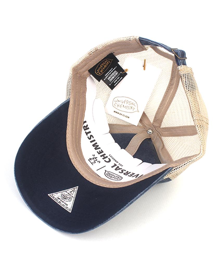 Yunibeosyeolkemiseuteuli Pigment Washing Navy Meshcap