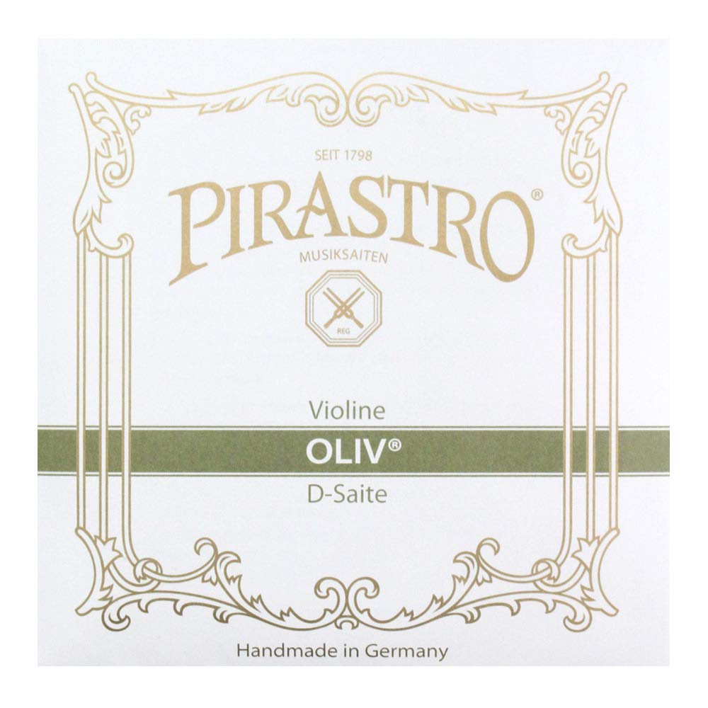 

PIRASTRO 2118 Violin String, Olive D String, Silver Gut Wrap