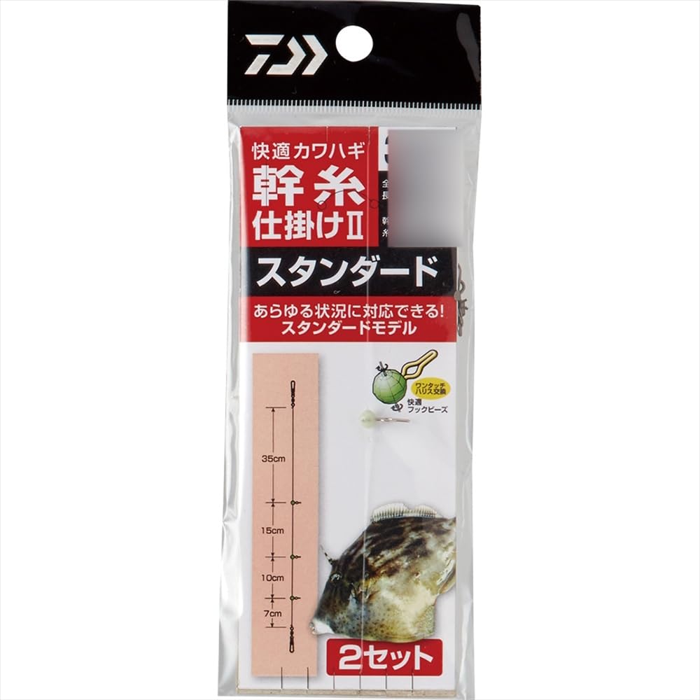

Нитки Daiwa Comfortable Filefish Trunk 2, 3, иглы 3 №.