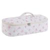 Handbag Blow Dryer Pouch Quilted Cotton Curling Iron Organizer Hair Dryer Bag  Bathroom Storage
