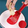Multifunctional Filter Colander for Rice Spoon Household Kitchen Grinding Cooking Spoon Drain Spoon Kitchen Supplies