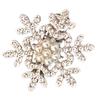 Snowflake Hair Clip Christmas Barrette Sweet Christmas Flat Clip Hairpin Christmas Elegant Hair Clip for Bunches