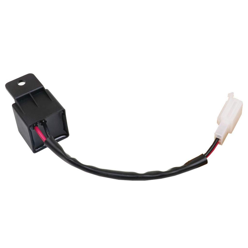KAFEEK 2-Pin Electronic LED Flasher Relay FIX Motorcycle Turn Signal Bulbs Hyper Flash