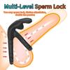 Men's Silicone Penis Ring Clitoris Stimulator Cock Ring Ejaculation Delay Penis Ring Erection Ring Sex Toys for Men Couples