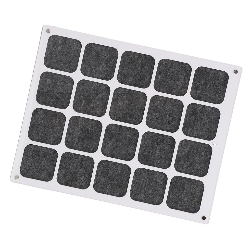 Medal Display Case Magnetic Transparent Cover Felt Pad Dustproof Pin Collection Display Box
