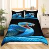 Feelyou Sunflower Duvet Cover Botanical Floral Printed Bedding Set for Kids Women Adults Yellow Blossom Flowers Comforter Cover Wooden Scene