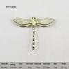 1Pcs Retro Dragonfly Shape Cabinet Drawer Knobs Vintage Metal Furniture Handles For Wardrobe Closet Drawer Hardware Decor