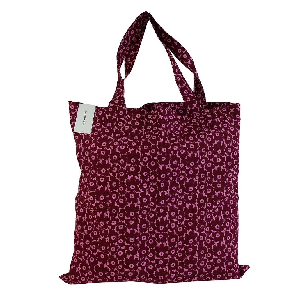 Marimekko Pikkuinen Unikko Kassi Tote Bag, Zonder Bodemvouw, Eco Bag [Parallel Import]