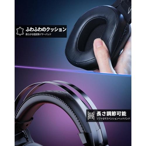 Ozeino Gaming Headset Gaming Headphones Ps5 Ps4 Switch Headset Bluetooth Headphones Wireless [TYPE-C&USB Wireless Receiver/Bluetooth/3.5mm Wired 3WAY