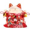 Large Ceramic Lucky Cat Ornament: Creative Piggy Bank & Home Decoration Gift