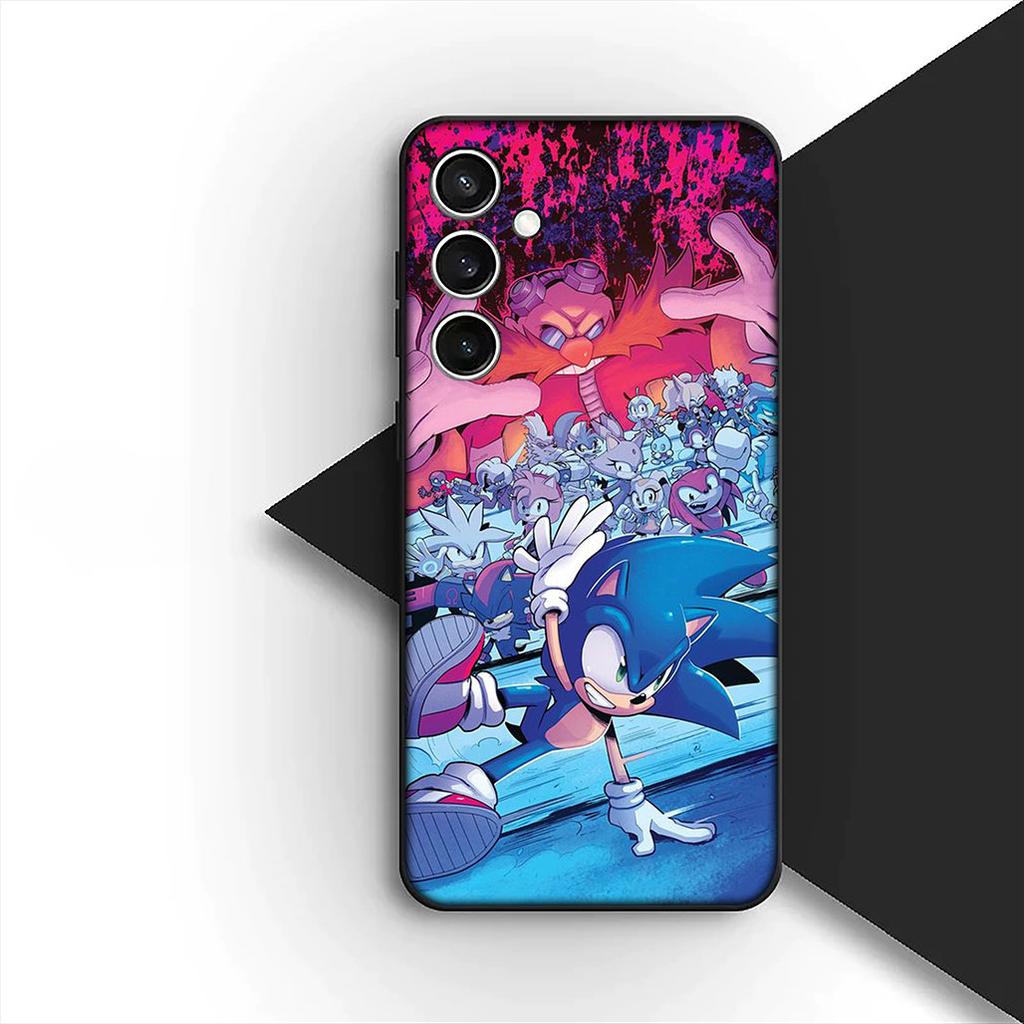 S-Sonics-Poster Hedgehog Cover for Samsung Galaxy S22 S21 S20 FE Ultra Plus A07 A15 A16 A17 A25 A37 A57 + Coque Phone Case