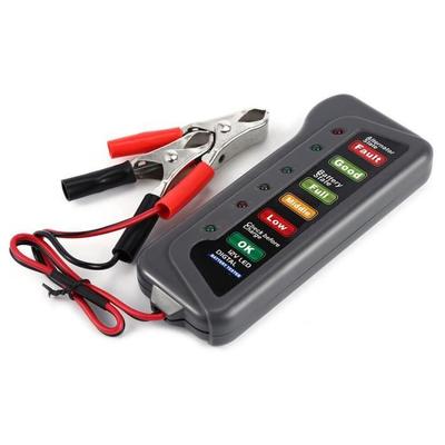 TIROL 12V Battery Alternator Tester With 6 LED Indicators Condition
