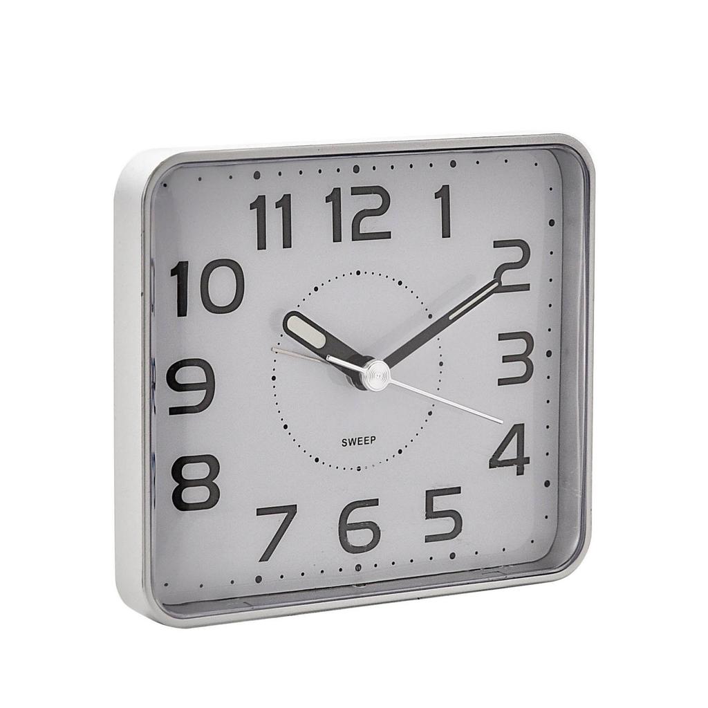 Hometime Black Alarm Clock - Dual Indicating Light System