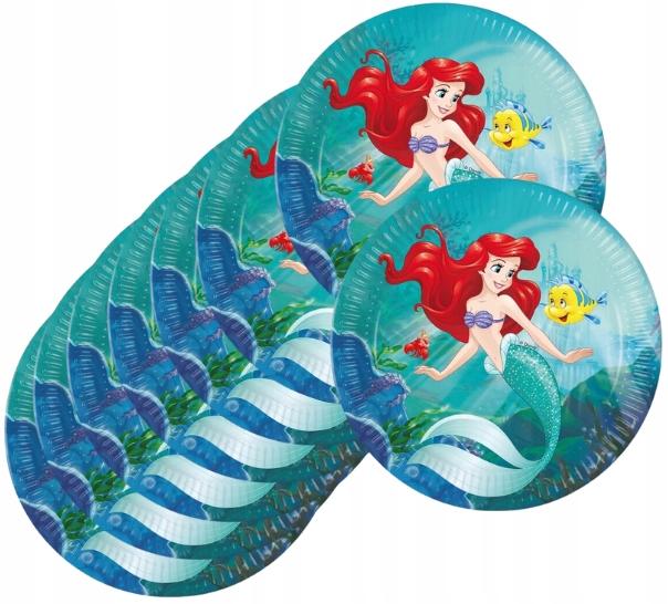 TALERZYKI PAPIEROWE DISNEY PARTY 23CM 8SZT