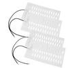 2 Seats Universal Two Seater Switch Carbon Fiber Heated Seat Heater Kit 5-Level 12V