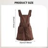 Adjustable Retro Ruffled Apron for Cooking, Housework, And Women's Activities; Ideal Cafes