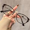 Stylish and Versatile Retro-style Glasses for Women, Anti-blue Light Glasses, High-end Eye Frames.