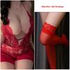 Sexy Lingerie Sexy Lace Suspender Open Onesie Female Seduction Transparent Flirting Pure Desire Passion Bed Tease