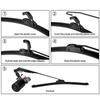 Waterproof Wiper Motor Kit For UTV ATV Sand Cars Delivers Superior Performances In Muddy Rainy And Dusty Environments