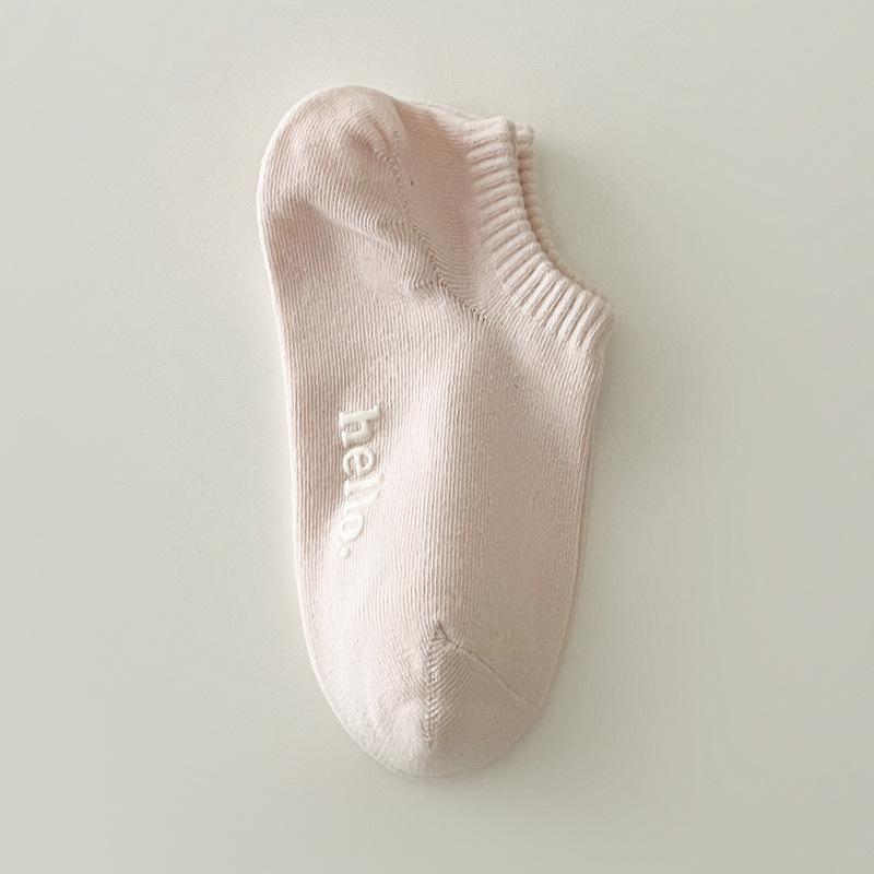 Colorful Women's Non-Slip Low-Cut No-Show Socks for Spring/Summer