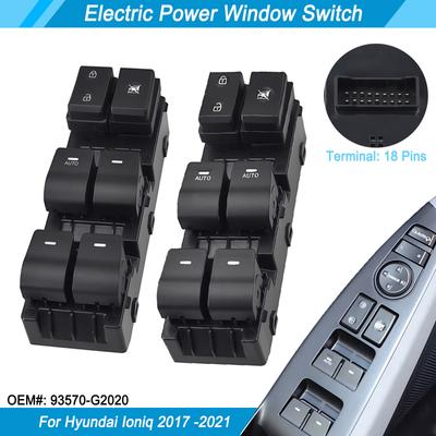 93570-G 93570-G4X Master Driver Side Window Door Power Switch For 2017 2018    Hyundai Ioniq Car Accessories