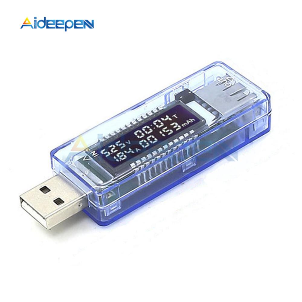 

Digital USB Tester Voltmeter Power Bank Diagnostic Tool Current Voltage Doctor Charger Capacity Tester Meter Ammeter China Mainland