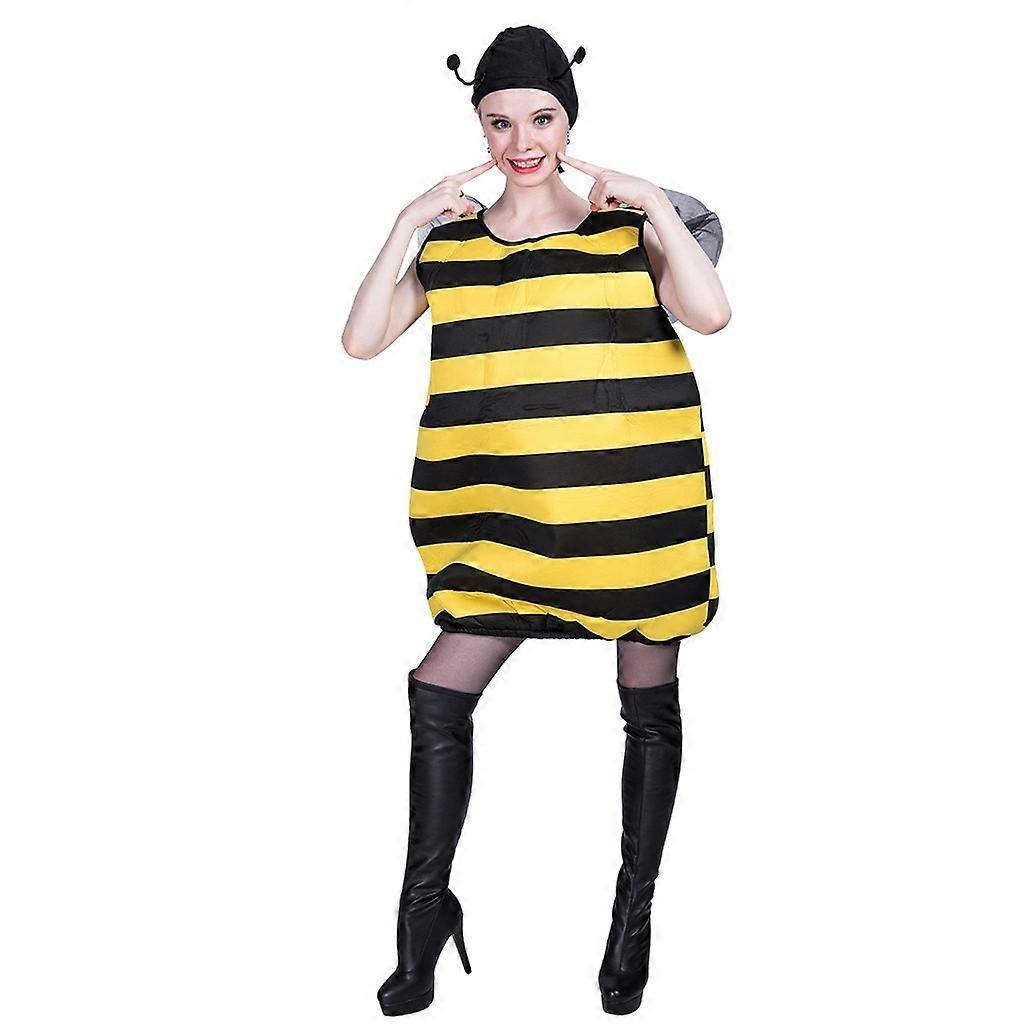 

Adult Bee Cosplay Costume Adult One Size жёлтый