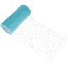 1 Roll Glitter Tulle Roll Premium Gauze Fabric Spool for DIY Tulle Ribbon Gift Wrapping Wedding Party Decoration Craft Making