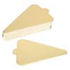 300pcs Triangular Mousse Cake Boards Cupcake Base Dessert Display Tray Cardboard Decoration Tools