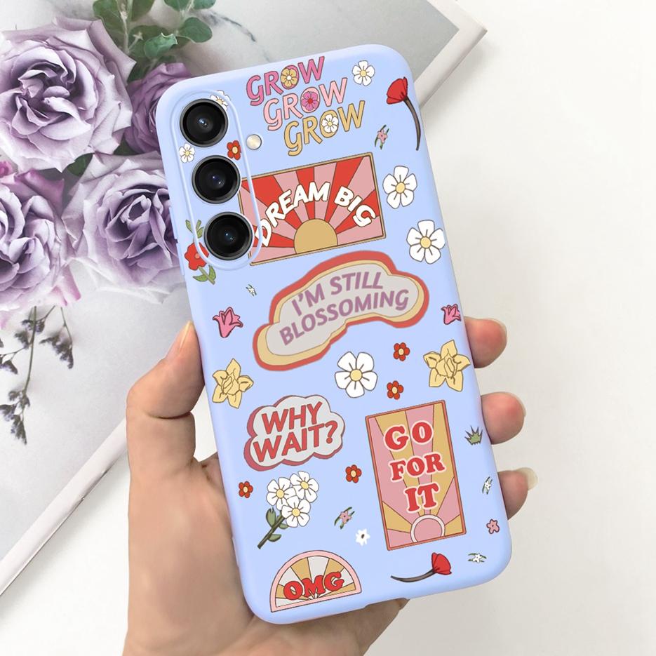 For Samsung Galaxy A55 Case A15 A25 A35 5G Stylish Candy Painted Cover Soft TPU Phone Case For Samsung A15 Galaxy A25 2023 Shell