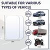 Blind Spot Mirror, Amfor HD Glass Convex Lens Frameless Adjustable Blind Spot Mirror for All Universal Vehicles Car Stick-on Design (2 PCS)