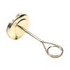 Round Shape Metal Card Holders Table Number Holders Photo Stands Memo Clip Wedding Birthday Party Supplies Note Clamp Stand