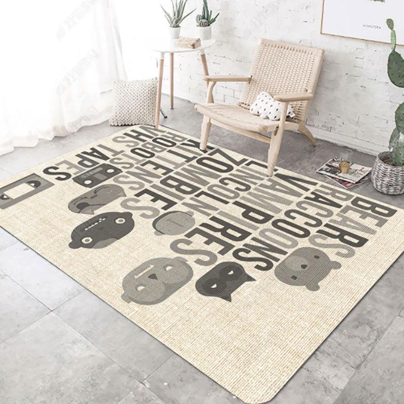 Minimalist Light Luxury Carpet for Living Room or Bedroom