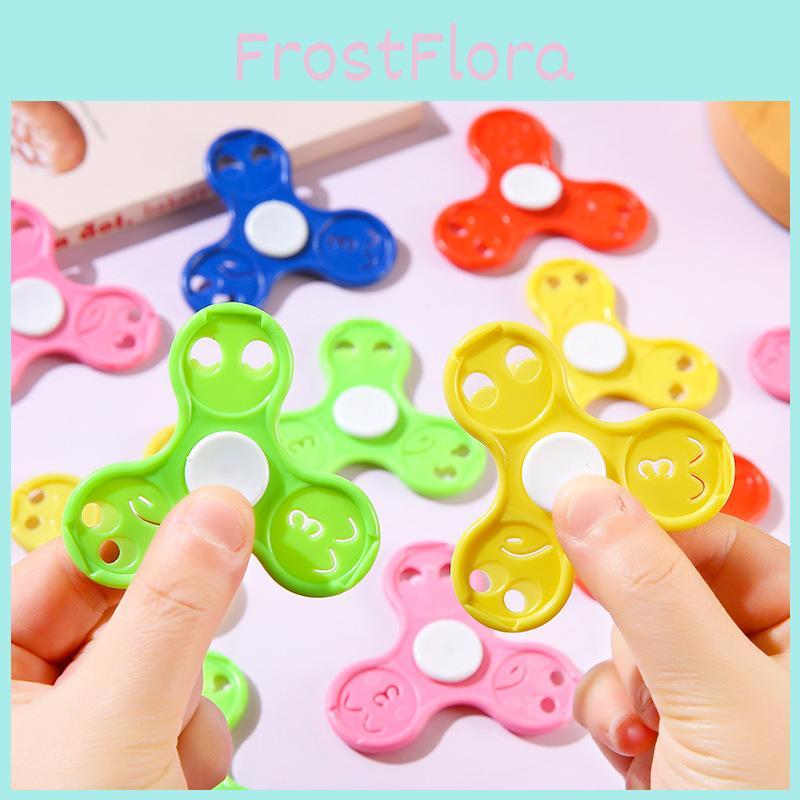 Creative Expression Bearingless Plastic Fingertip Gyroscope Children Toy For Stress Relief And Focus