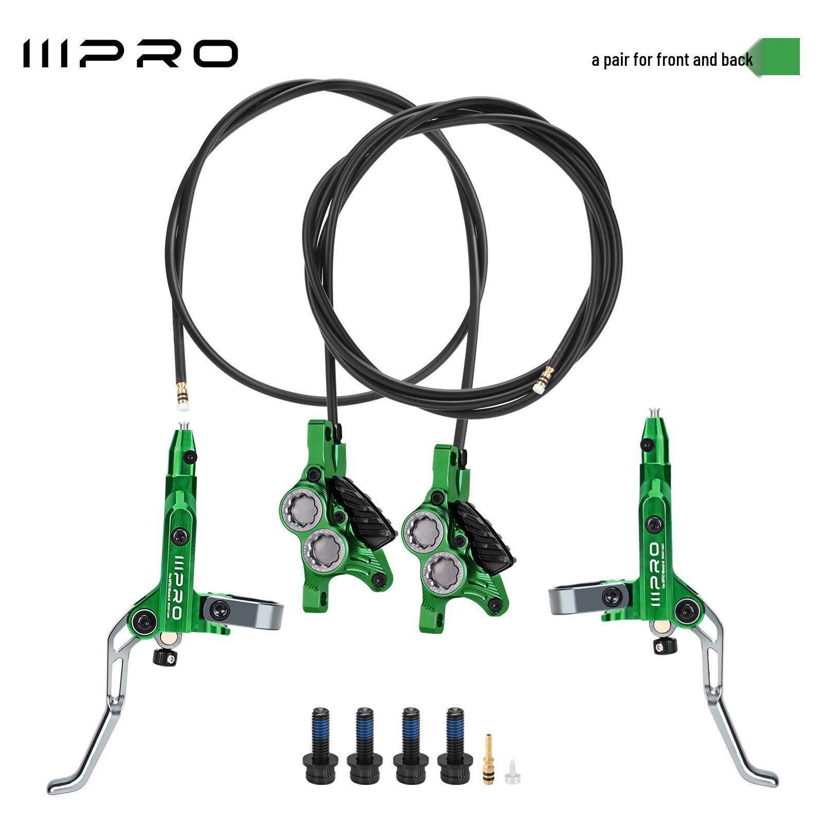 IIIPRO C5X4 Four-Piston Hydraulic Disc Brakes