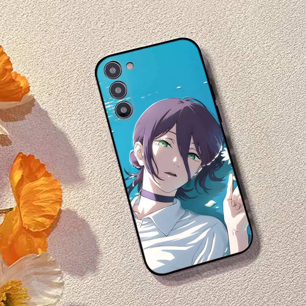 Cool Anime Girl R-Reze Phone Case For Samsung Galaxy A73,A72,A71,A70,A53,A52,A51,Others Soft Black Cover