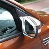 ABS Chrome For Ford C-MAX Car Rearview Mirror Block Rain Eyebrow Sticker Cover Trim-Car Exterior Styling Accessories 2016