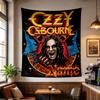 Custom Name Ozzy Osbourne Tapestry Wall Hanging for Bedroom, Living Room & Dorm Decor, Modern Home Wall Art