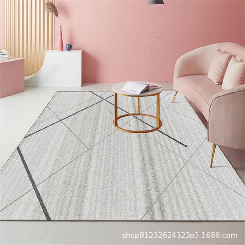Nordic Geometric Pattern Carpet for Living Room and Bedroom