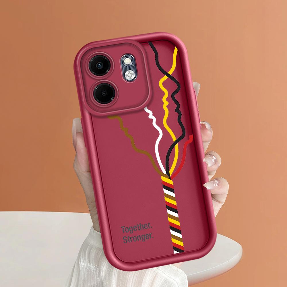 Soft Silicone Phone Casing Full Cover Camera Shockproof Protection Case for Huawei Honor Infinix Tecno iPhone Motorola Google
