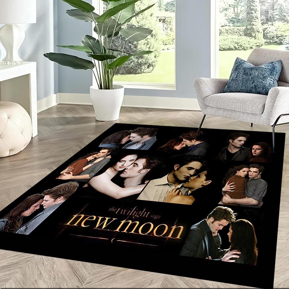 Twilight Saga Romance Square rugs are a great choice for living rooms, bedrooms, home décor, and as gifts.