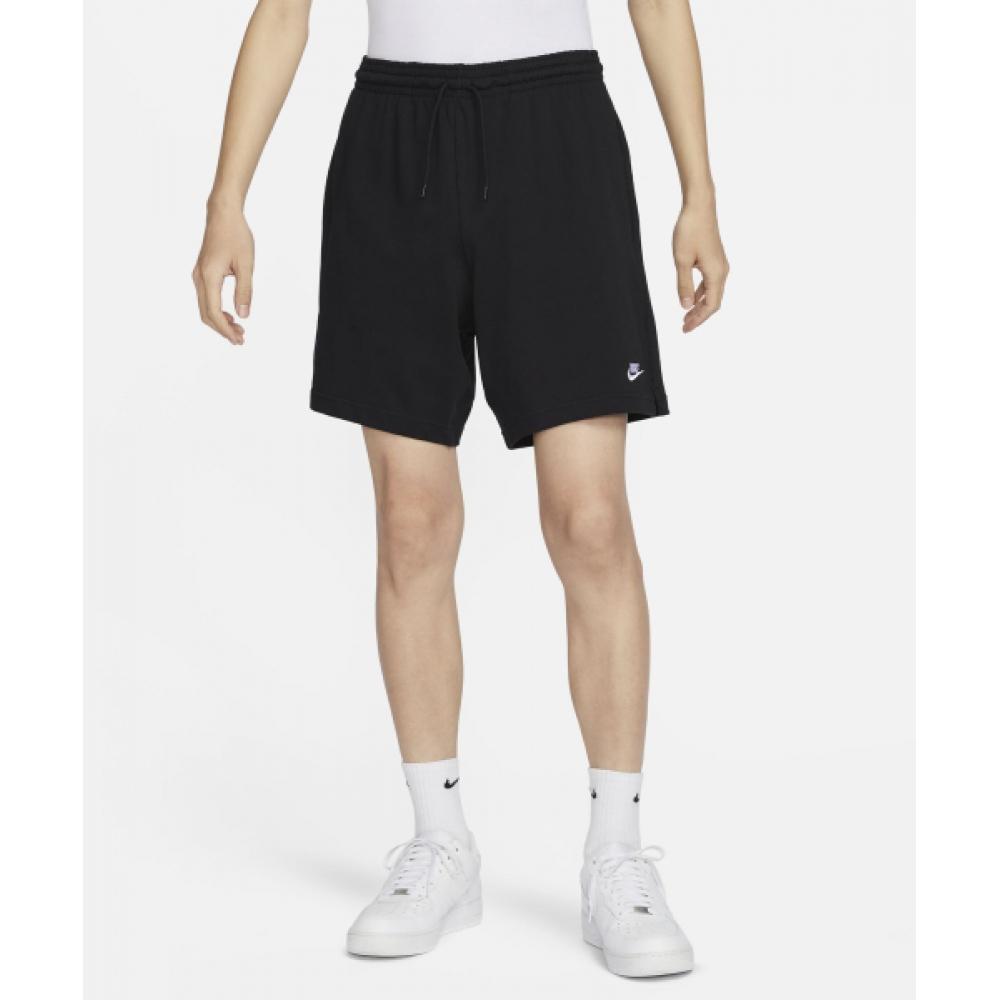 

Трикотажные шорты NIKE Club M Черный Белый FQ4361 010