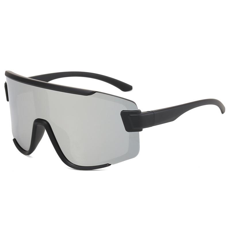 2025 New Children's Cycling Sunglasses Teenage One-Piece Sunglasses, Colorful Outdoor Glasses