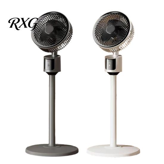 Stable Floor Fan Mini Fan, Portable USB Air Circulation for Home Office, 3 Cooling Speed Quiet Stand with 5m Airflow, Wide Angle Oscillating