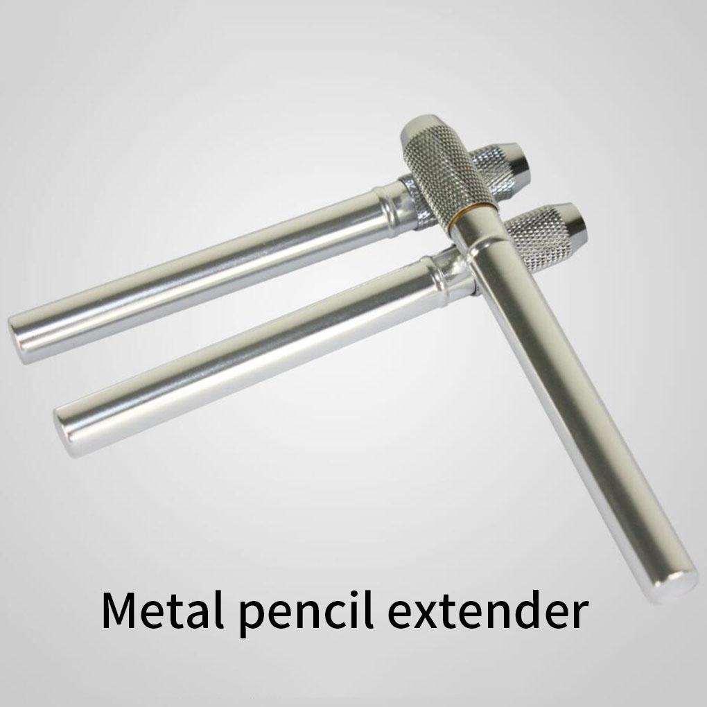 Verlängerer Silber Praktisch Rutschfest Befestigung Aluminiumlegierung Zeichenwerkzeuge Metall Skizzen Malerei Halter Werkzeug Zubehör