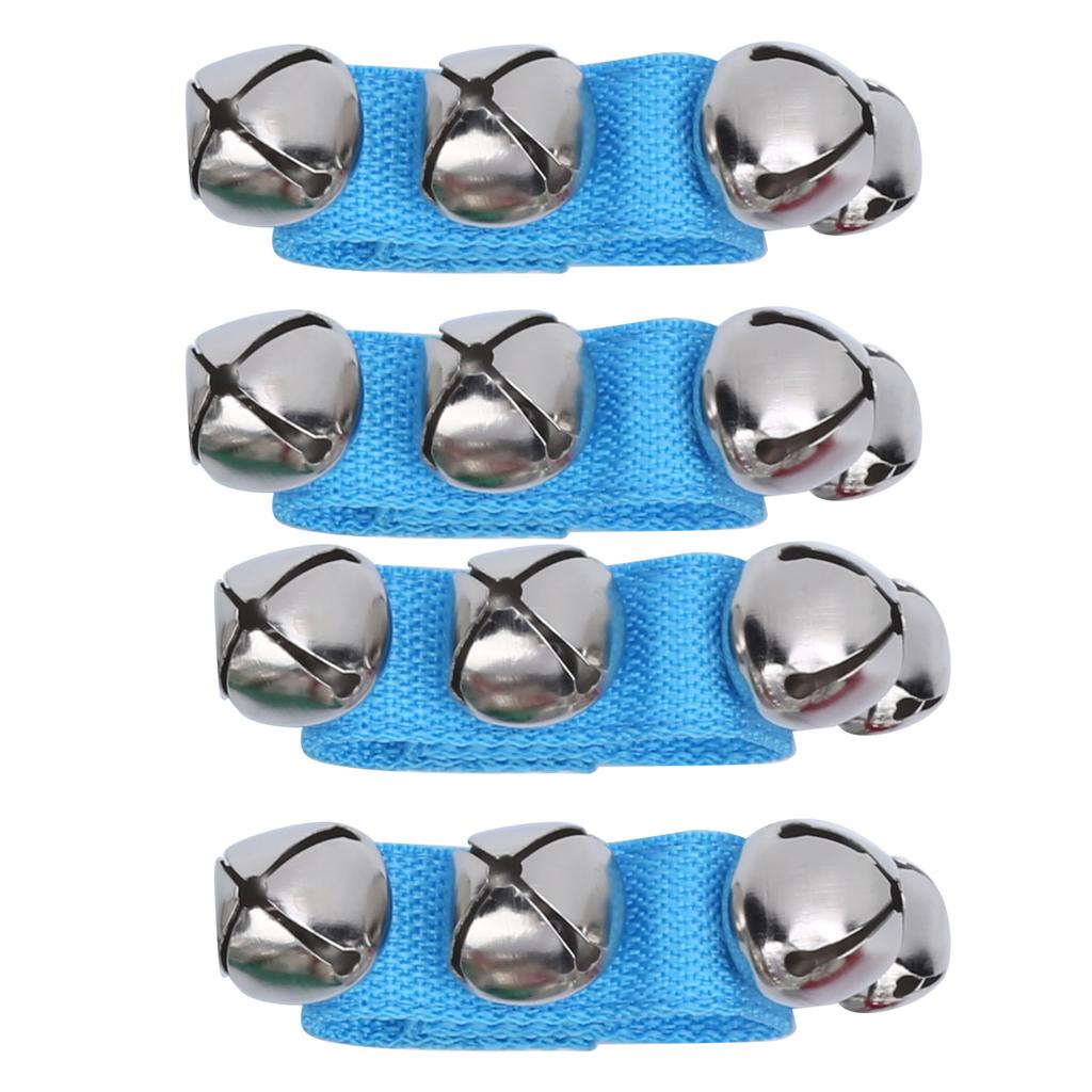 7 Pairs Wrist Bell Metal Nice Appearance Dance Rattle Adjustable ...