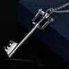 Fashion Jewelry Kingdom Hearts Sora Crown Choker Necklace Handmade Costume Key Charm Pendant Chain Adornment