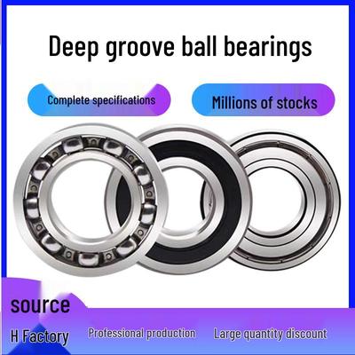 60 Series Miniature Steel Deep Groove Ball Bearing for Garden Machinery