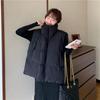 Women's Autumn and Winter Loose Warm Vest Standing Collar Casual Comfortable Jacket